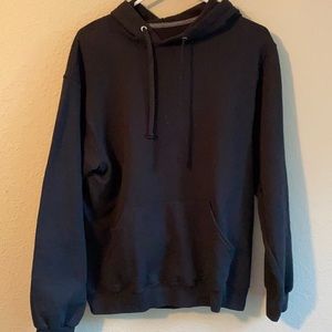 Fruit of the loom Black hooded sweatshirt